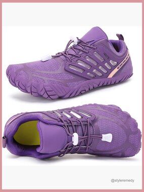 Barefoot Hiking Shoes Wide Toe Box Zero Drop Minimalist Sneakers